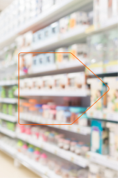 Prateleira de farmácia